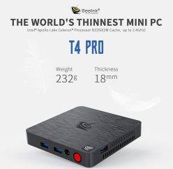 Preciazo desde Europa! Mini PC Beelink Intel N3350 4GB RAM 64GB a 108€