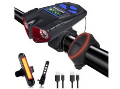 OFERTITA AMAZON! Luz de Bicicleta con Pantalla LED a 11,5€