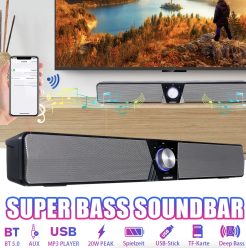 PRECIAZO! Barra sonido 20W Bluetooth a 15€