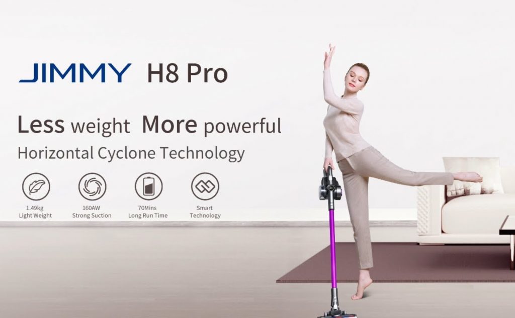 Jimmy H8 PRO la aspiradora top calidad precio, de rebaja desde España por solo 235€