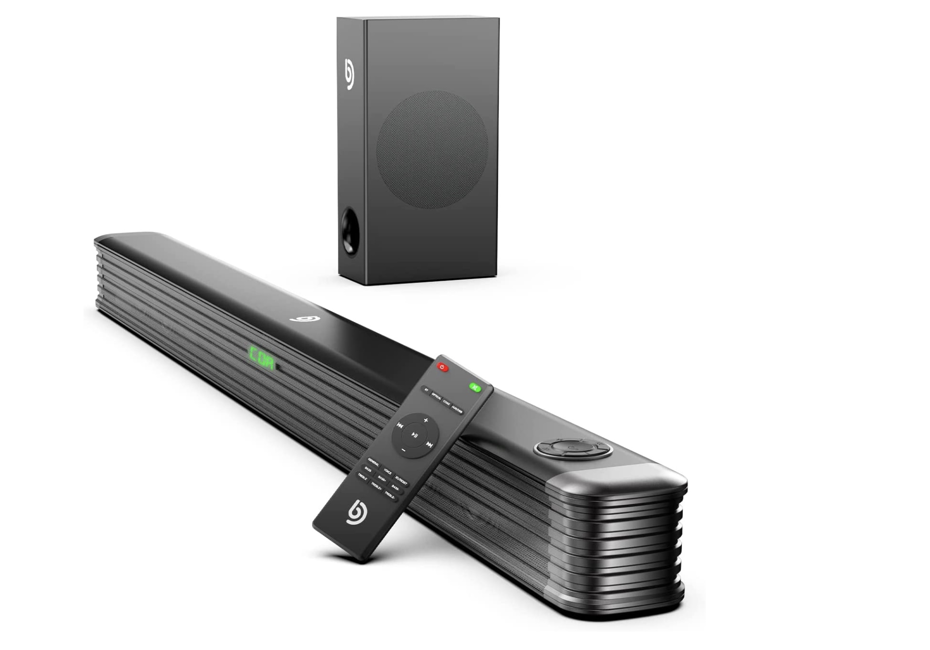 Barra de Sonido 2.1 150W con subwoofer