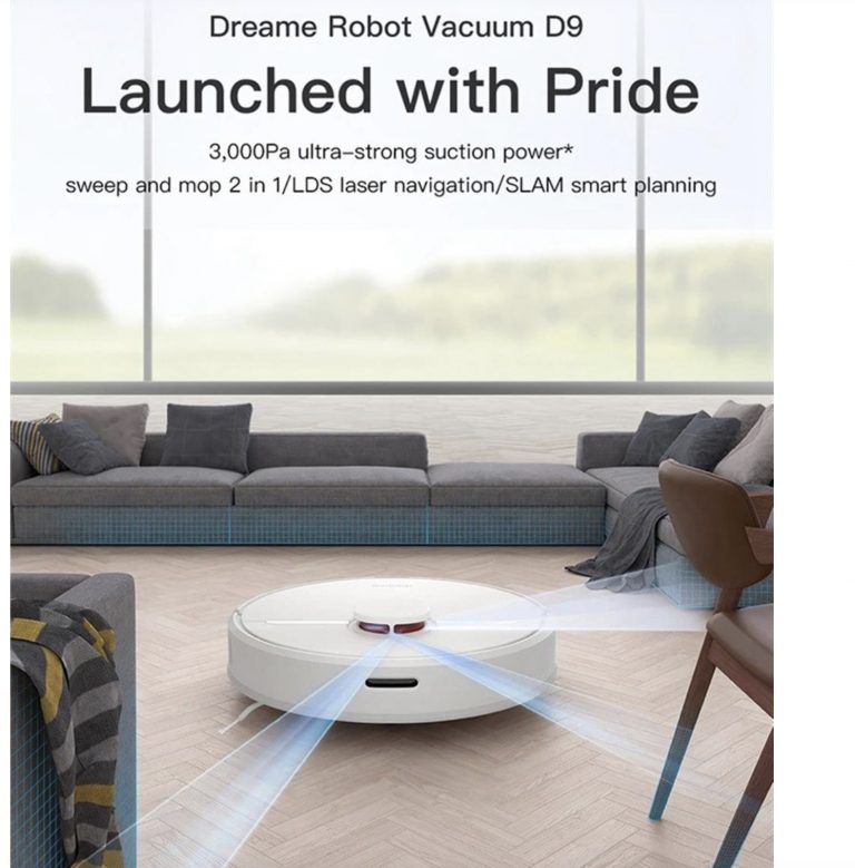BUEN PRECIO desde ESPAÑA! Robot aspirador Dreame D9 a 219€