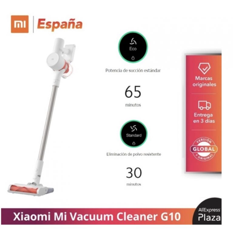 Xiaomi Mi Vacuum Cleaner G10 desde España a 184€