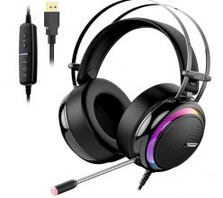 BUEN PRECIO AMAZON! Auriculares Gaming Tronsmart Glary USB a 28,8€
