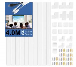 OFERTA AMAZON! Canaleta para cables autoadhesivo a 11,9€