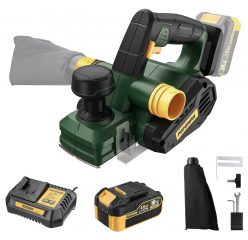 OFERTA AMAZON! Cepilladora electrica 18V POPOMAN a 69€