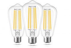 OFERTA AMAZON! 3x Bombillas de Filamento ST64 a 16,9€