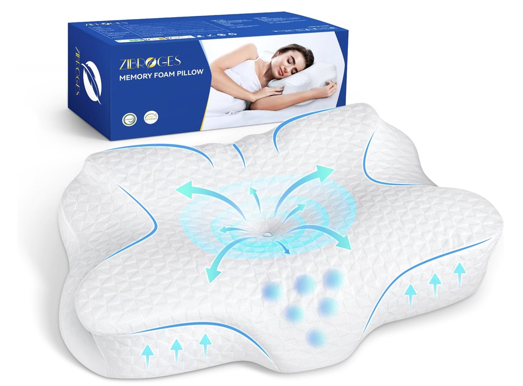 Almohada Cervicales Zibroges
