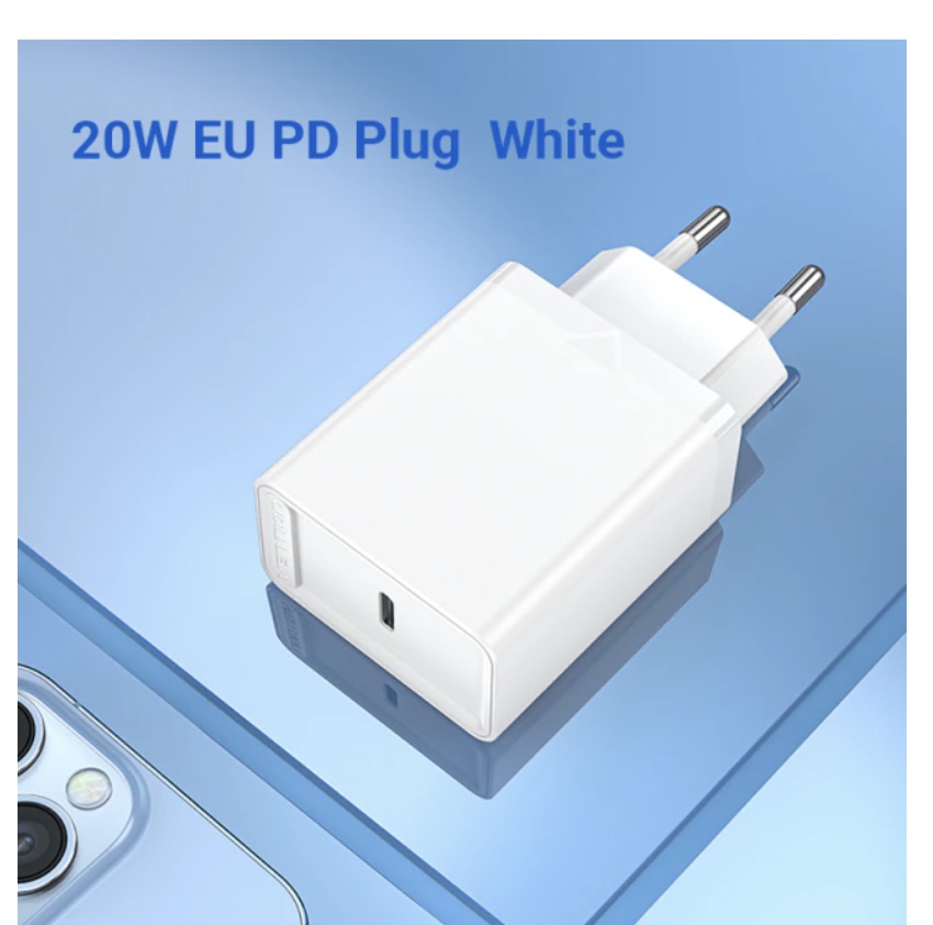 Cargador USB-C QC 20W Vention