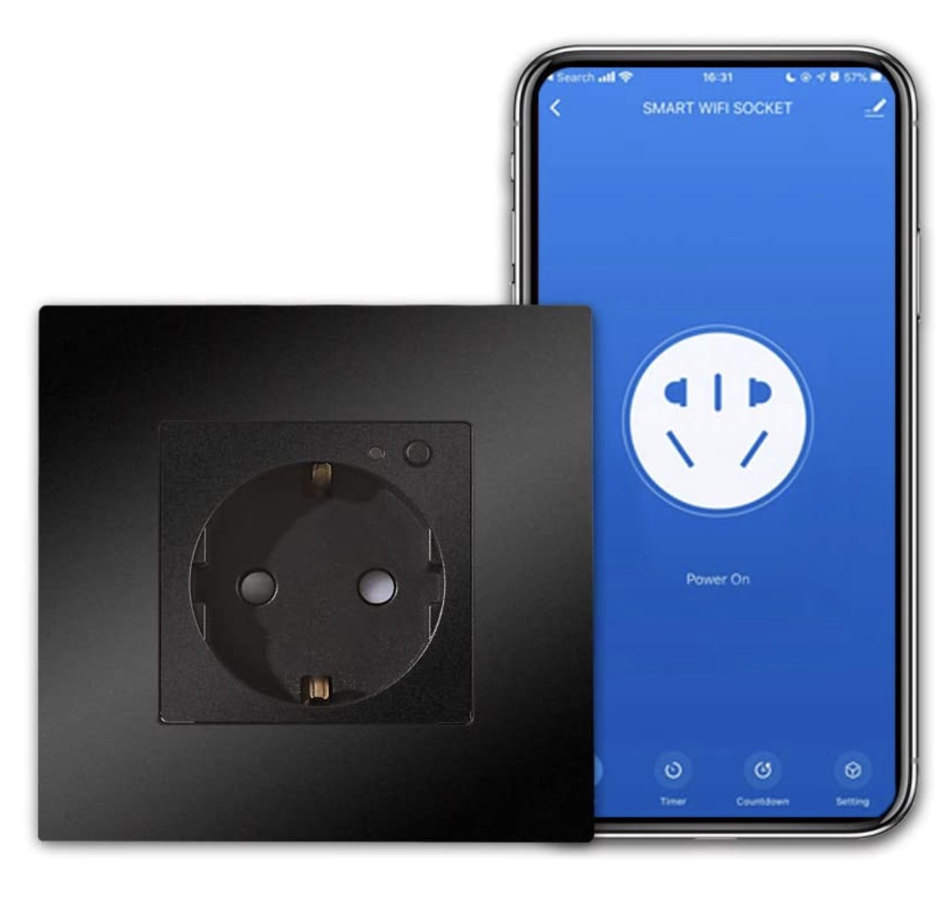 Enchufe inteligente empotrable