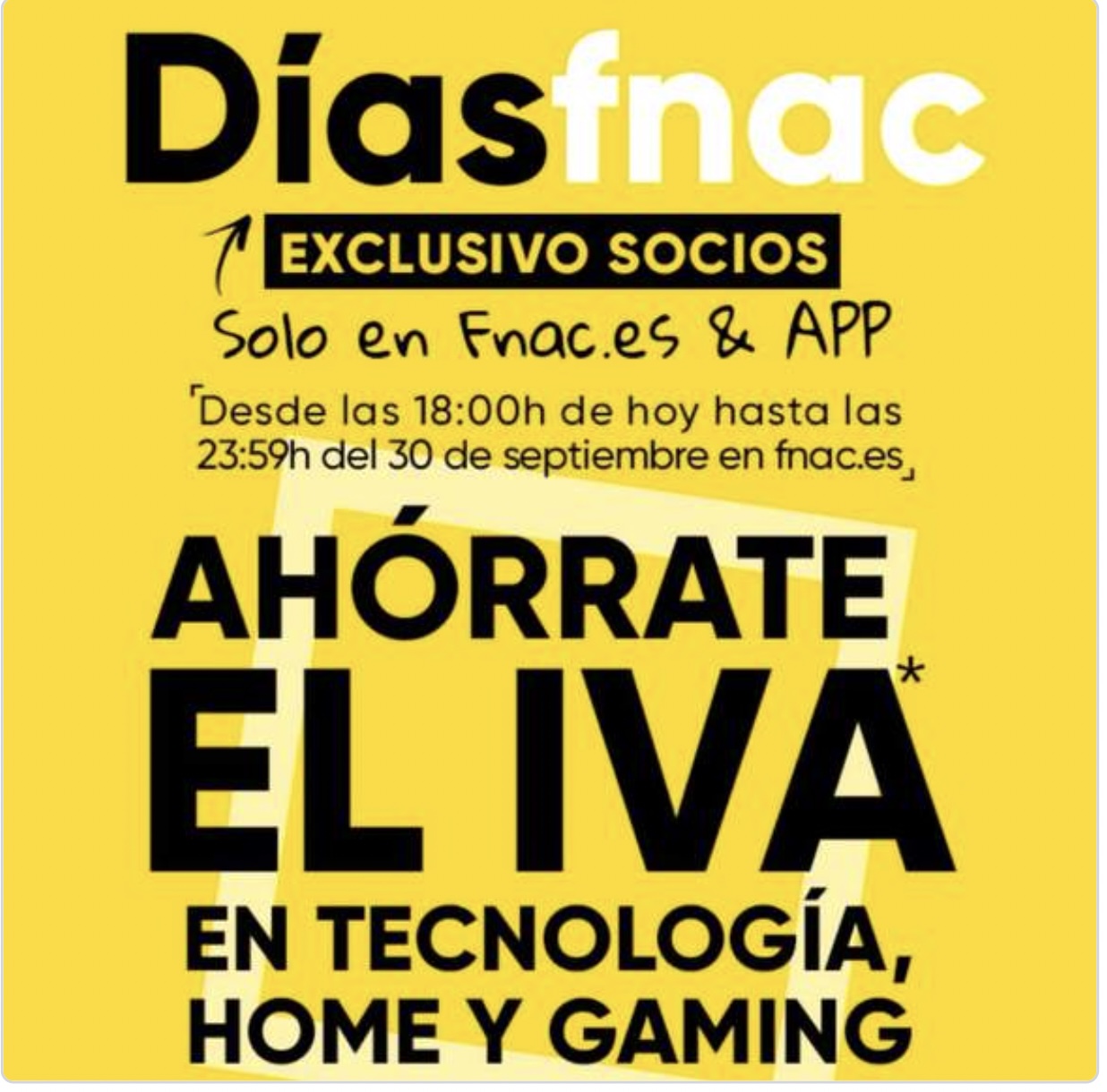 ahorrate el iva Fnac