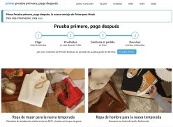 Amazon Fashion Prime: 10€ de descuento en prueba primero, ¡paga después!