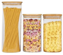 OFERTA AMAZO! Juego de tarros de cristal a 19,9€