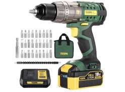 CUPON AMAZON! Taladro Atornillador TECCPO 18V a 79,9€