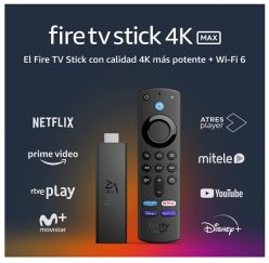 Chollo Amazon! Fire TV 4K Nuevo 2023 a 39,9€ y 4K Max Nuevo 2023 Wifi 6E a 52,9€