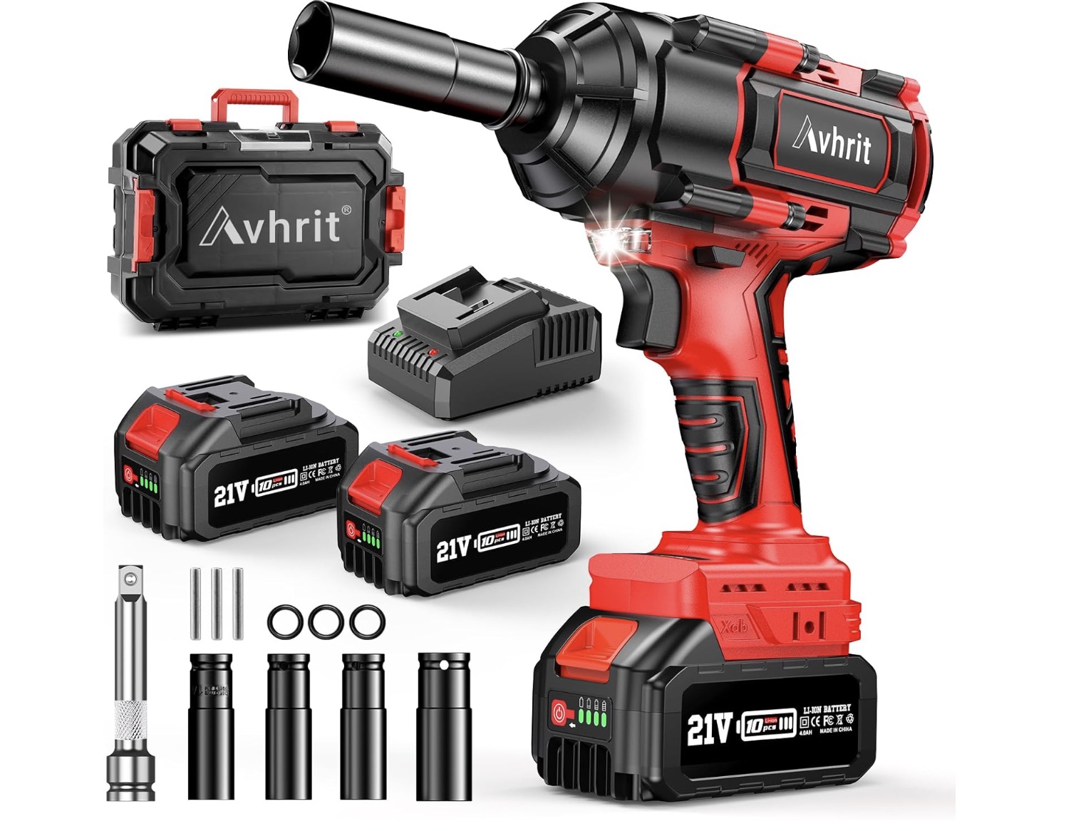 Llave de Impacto Inalámbrica Avhrit