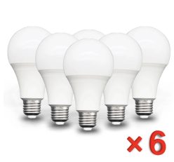PRECIAZO! Pack 6 x Bombillas LED E27 6W a 3,3€