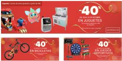 Super PROMO 40% de reembolso en juguetes Carrefour