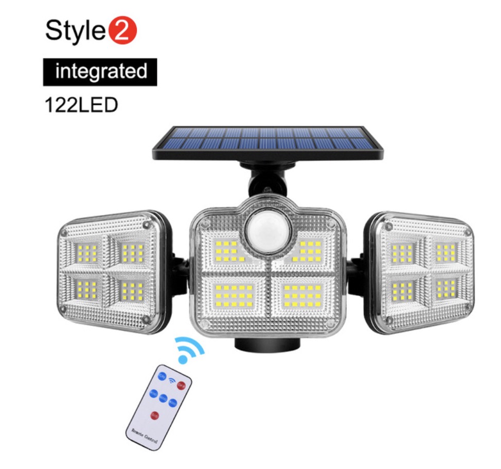 Luz solar exterior 20W