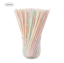 PRECIO LOCO! 100 pajitas plegables de plastico a 0,01€