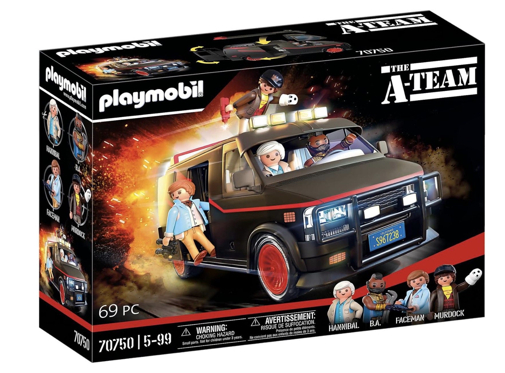 Furgoneta Equipo A Playmobil