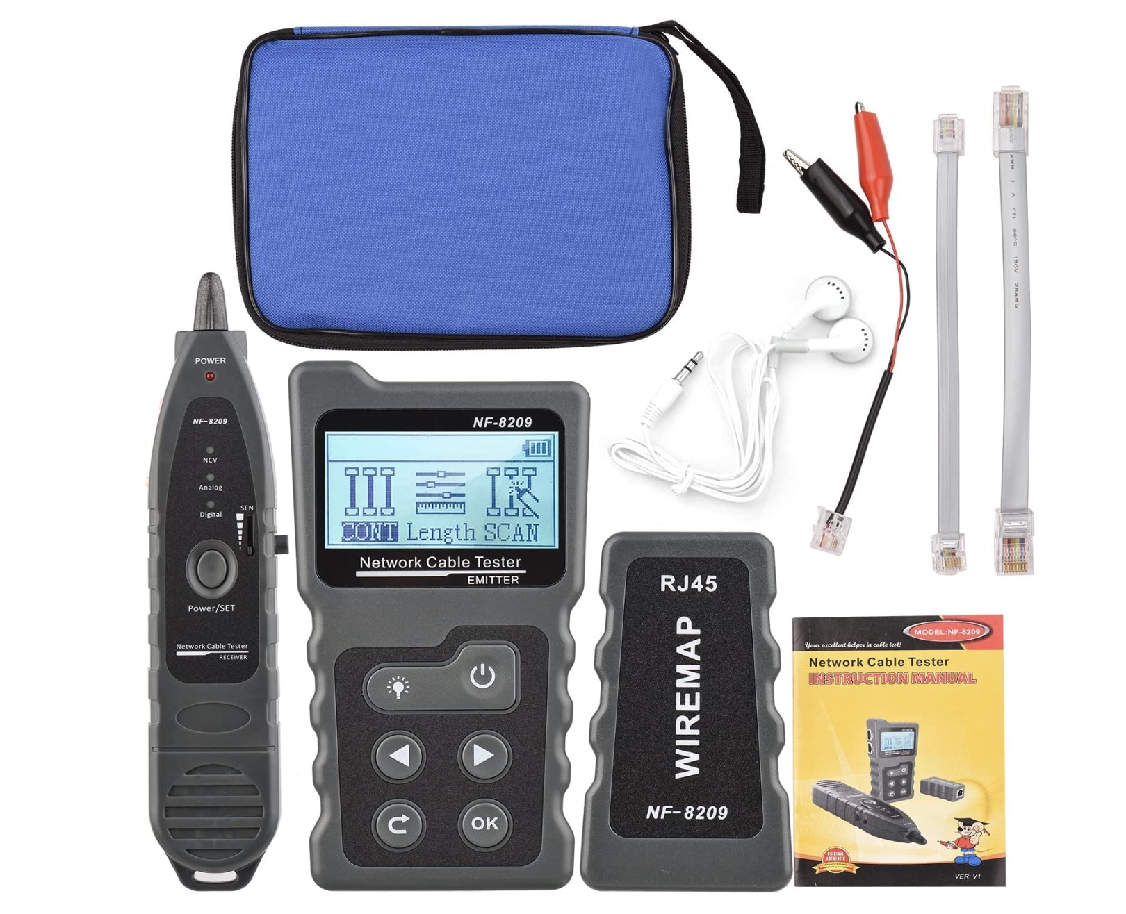 Comprobador Cable de Red RJ45