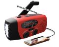 Chollo! Radio portatil solar con manivela a 9,2€