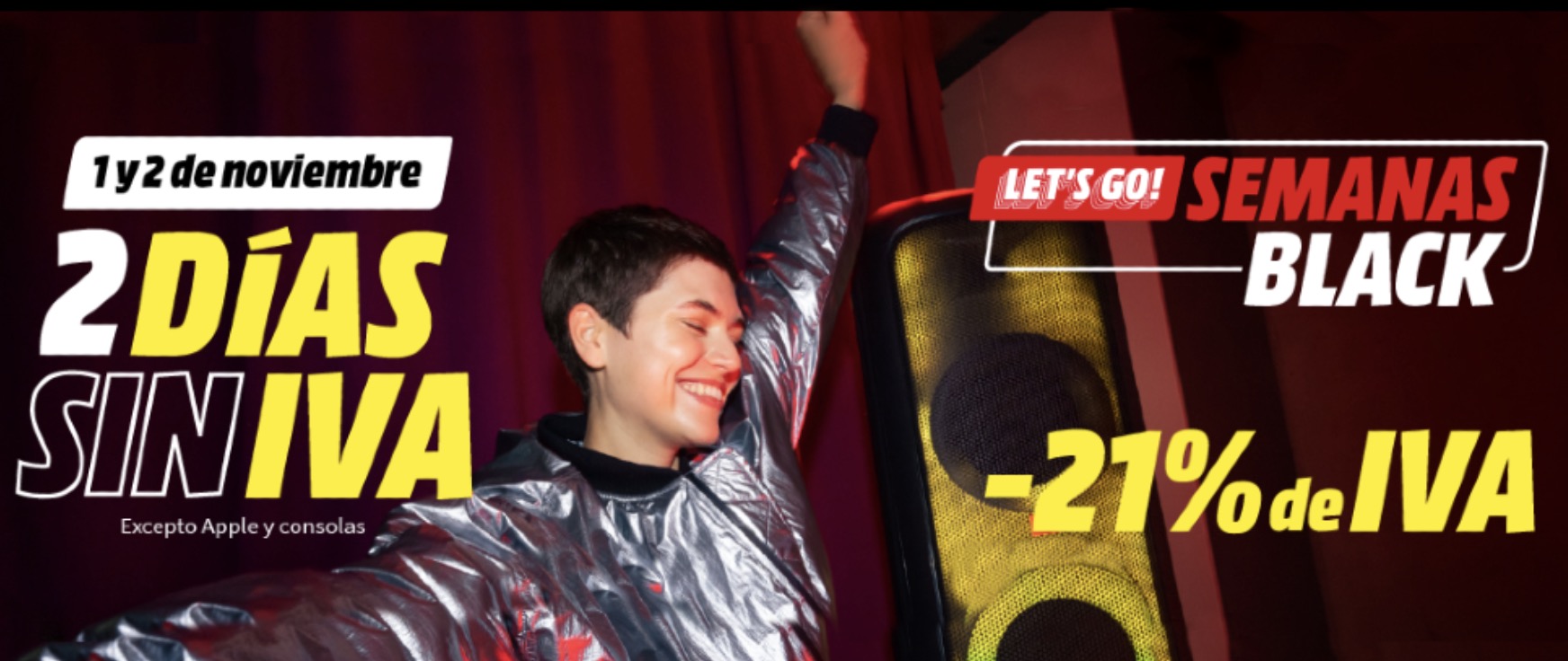 2 Dias sin IVA Mediamarkt