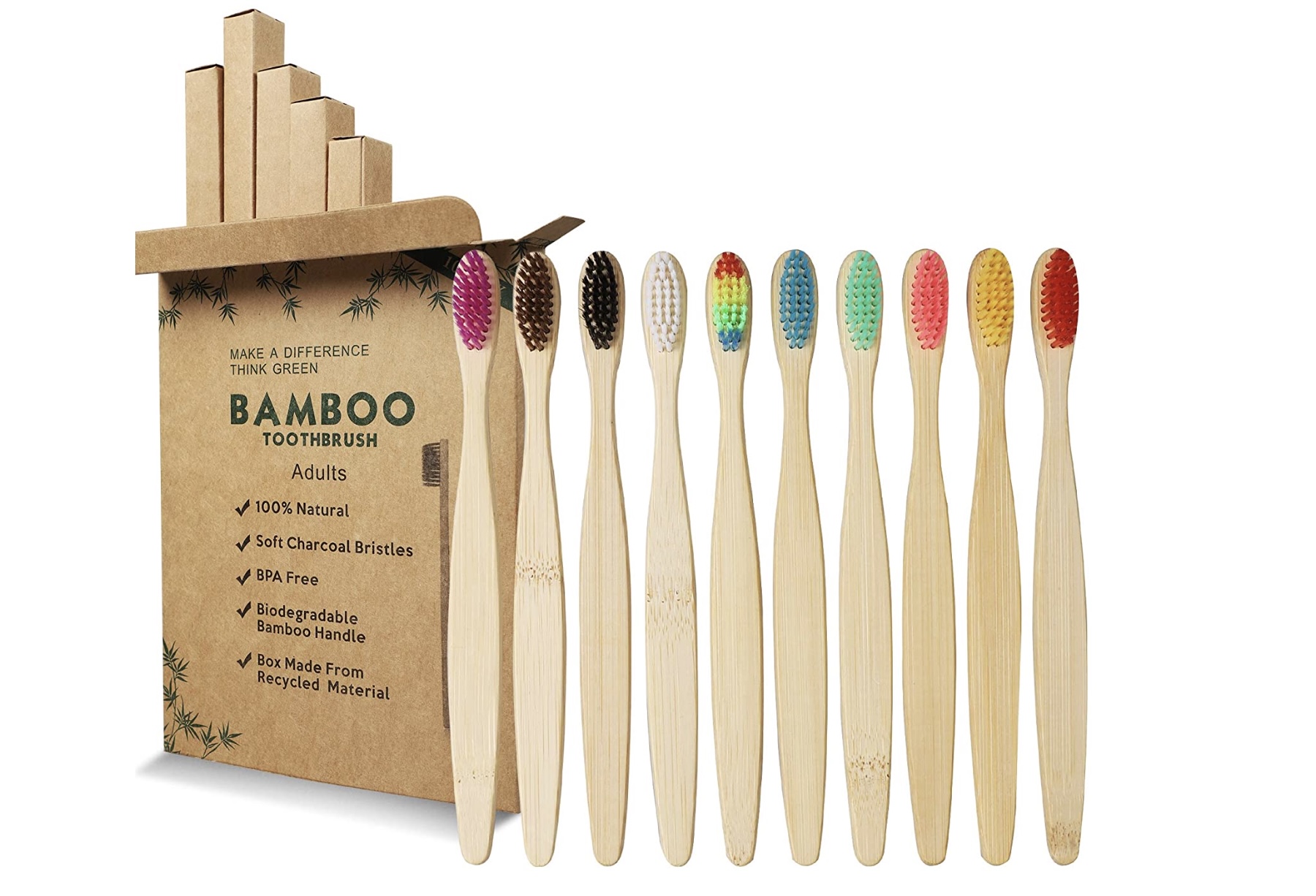 Cepillos de Dientes de Bambu