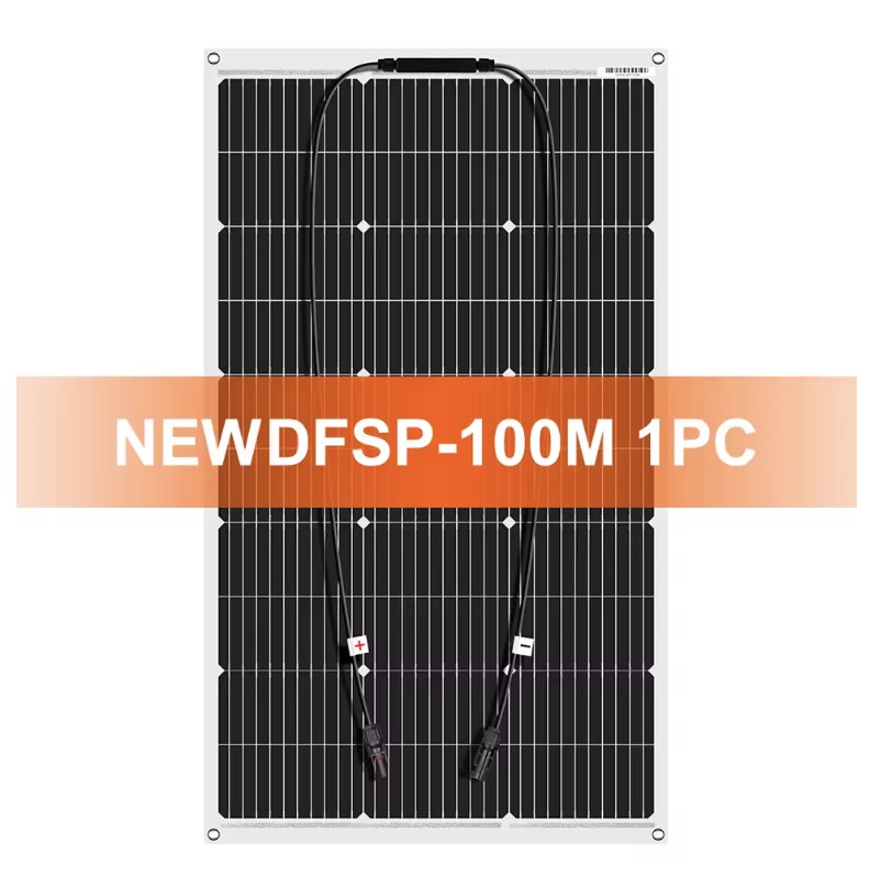 Panel solar flexible