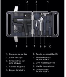 Lanzamiento! Set de herramientas HOTO – Hasta 50% de descuento