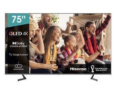 Preciazo! TV Hisense QLED 4K Smart TV HDR Dolby Vision 75″ a 699€