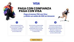 PROMOCION AMAZON! 20€ GRATIS al hacer una compra de 75€ con VISA