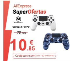 PRECIAZO desde España! Mando para PS4 clonico compatible con PS4 y PC a 10,8€