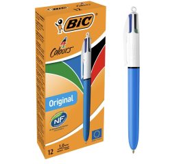 OFERTAZA AMAZON! 12x Bolígrafos BIC 4 colores a 8,3€