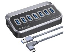 OFERTA AMAZON! HUB ORICO USB 7 en 1 a 18,9€