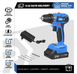 OFERTA desde ESPAÑA! Taladro Potente 21V 40Nm a 40,9€