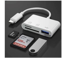 Chollito! Hub mini Type C usb, tarjetas sd y microsd a 2€