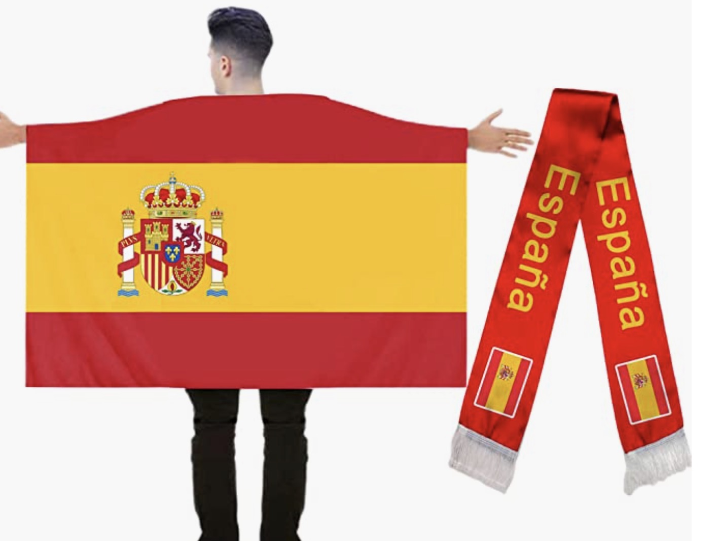 Bandera y Bufanda España