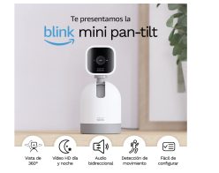 Rebaja Amazon! Camara de seguridad Blink Mini Pan-Tilt a 25,49€