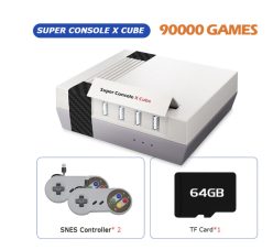 OFERTA! Consola Retro X Cube 90.000 juegos + 2 mandos a 52€