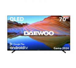 OFERTAZA! TV Daewoo 70″ 4K QLED Android TV a 499€