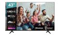 Preciazo Minimo! TV LED Hisense 4K Dolby Vision HDR10 43″ a 259€ y 50″ a 295€