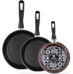 CUPÓN! Juego de 3 sartenes Magefesa Borgoña 18/20/24cm a 12,9€