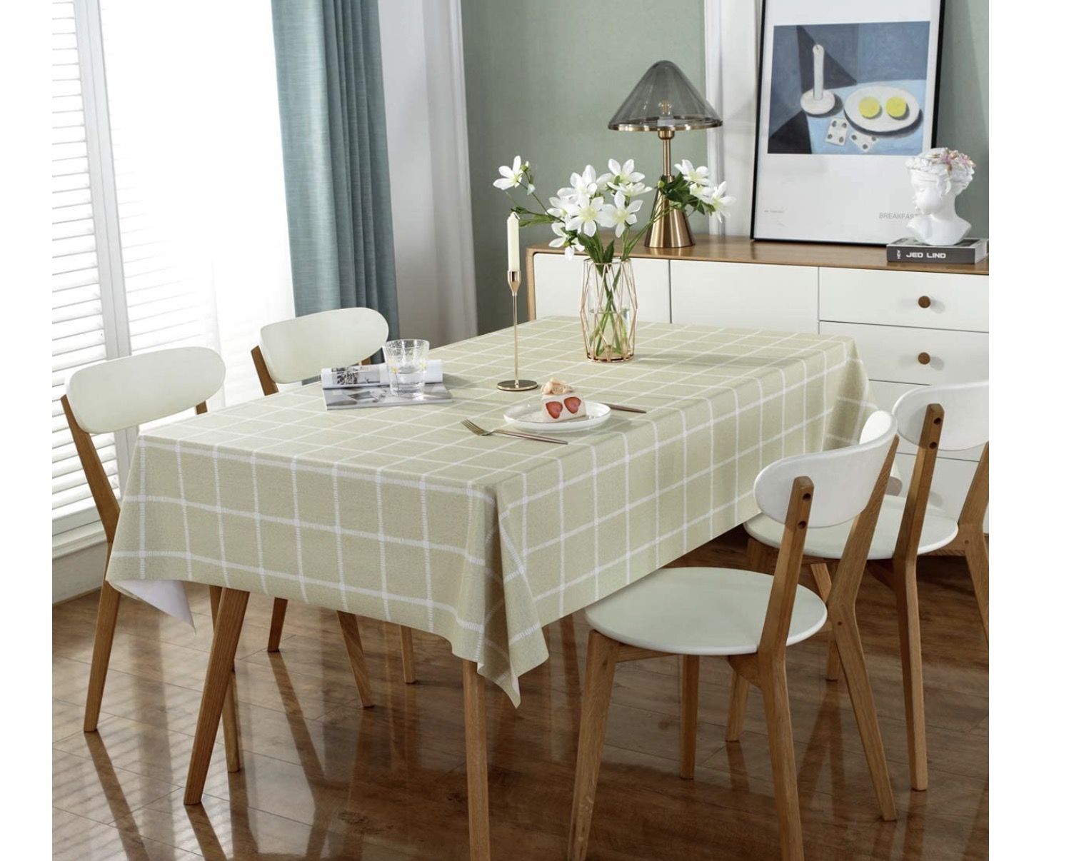 Mantel de mesa rectangular PVC