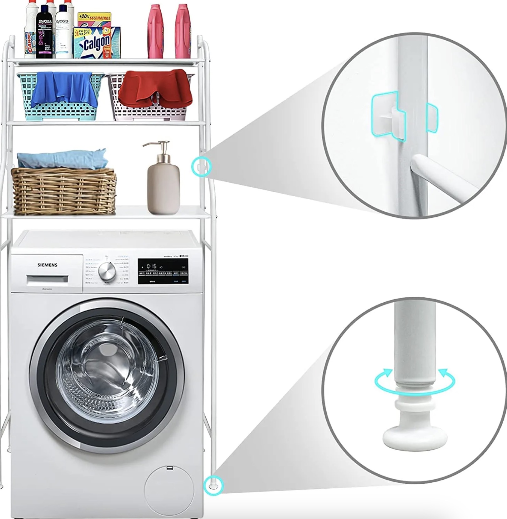 Estantería metálica altura ajustable