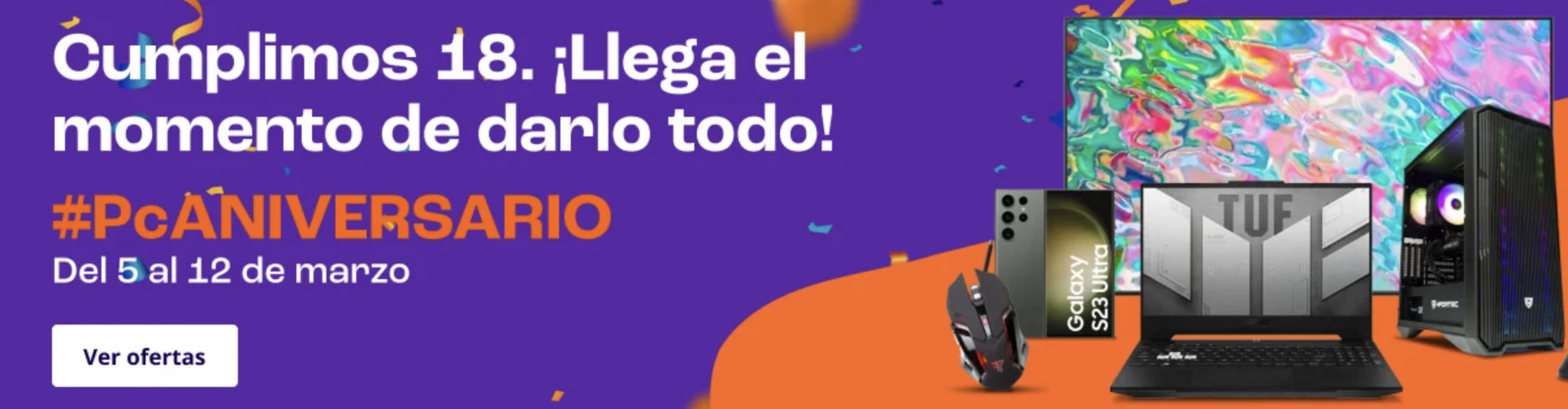 Aniversario PcComponentes