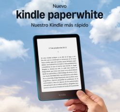 Rebaja Amazon! Kindle Paperwhite luz calida, wifi a 139€