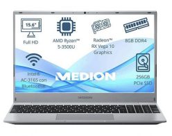 CHOLLO! Portatil Medion Ultrafino Ryzen 5 8/256GB SSD a 197€