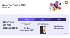 Xiaomi Fan Festival 2023 en Miravia 5€ y -25% de dto extra (Actualizado)